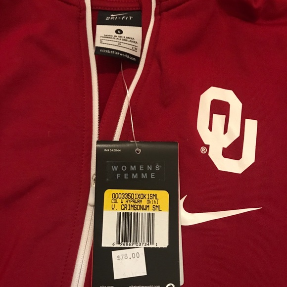 OU NIKE WOMENS PULL OVER - Picture 2 of 2